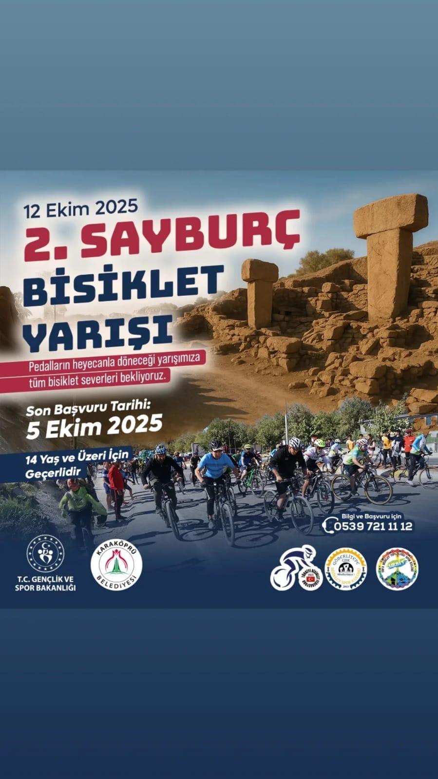 Urfa’da 2. Sayburç Bisiklet Yarışı İçin Geri Sayım Başladı