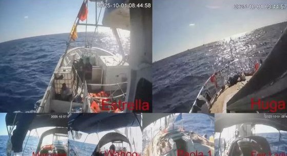 Gazze'ye ilerleyen Küresel Sumud Filosu'na müdahale başladı! "İsrail askerleri gemilere baskın yapıyor"