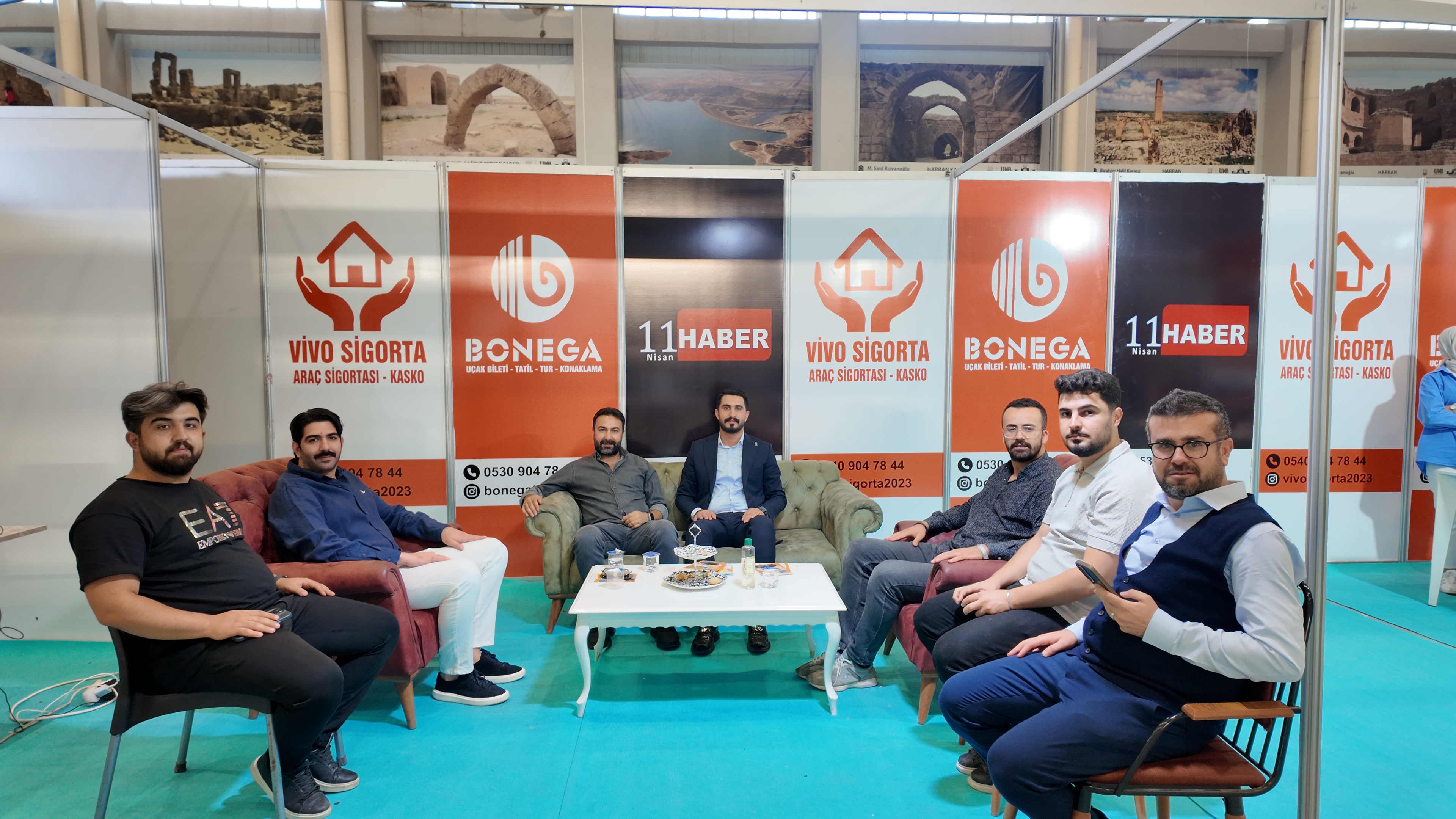 AK Parti Karaköprü Gençlik Kolları Başkanı Bozdağ’dan Bonega Turizm’e Ziyaret