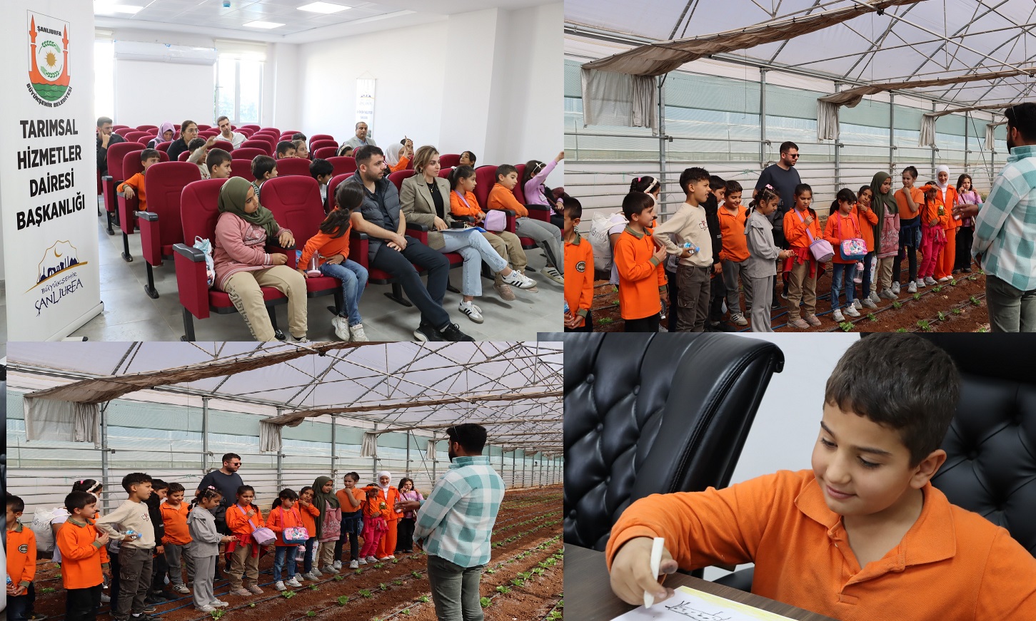 BÜYÜKŞEHİR BELEDİYESİ, “DOĞAYA BİR ADIM” PROJESİNİ BAŞLATTI ŞANLIURFA’DA ÖĞRENCİLER DOĞA VE TARIMLA BULUŞUYOR