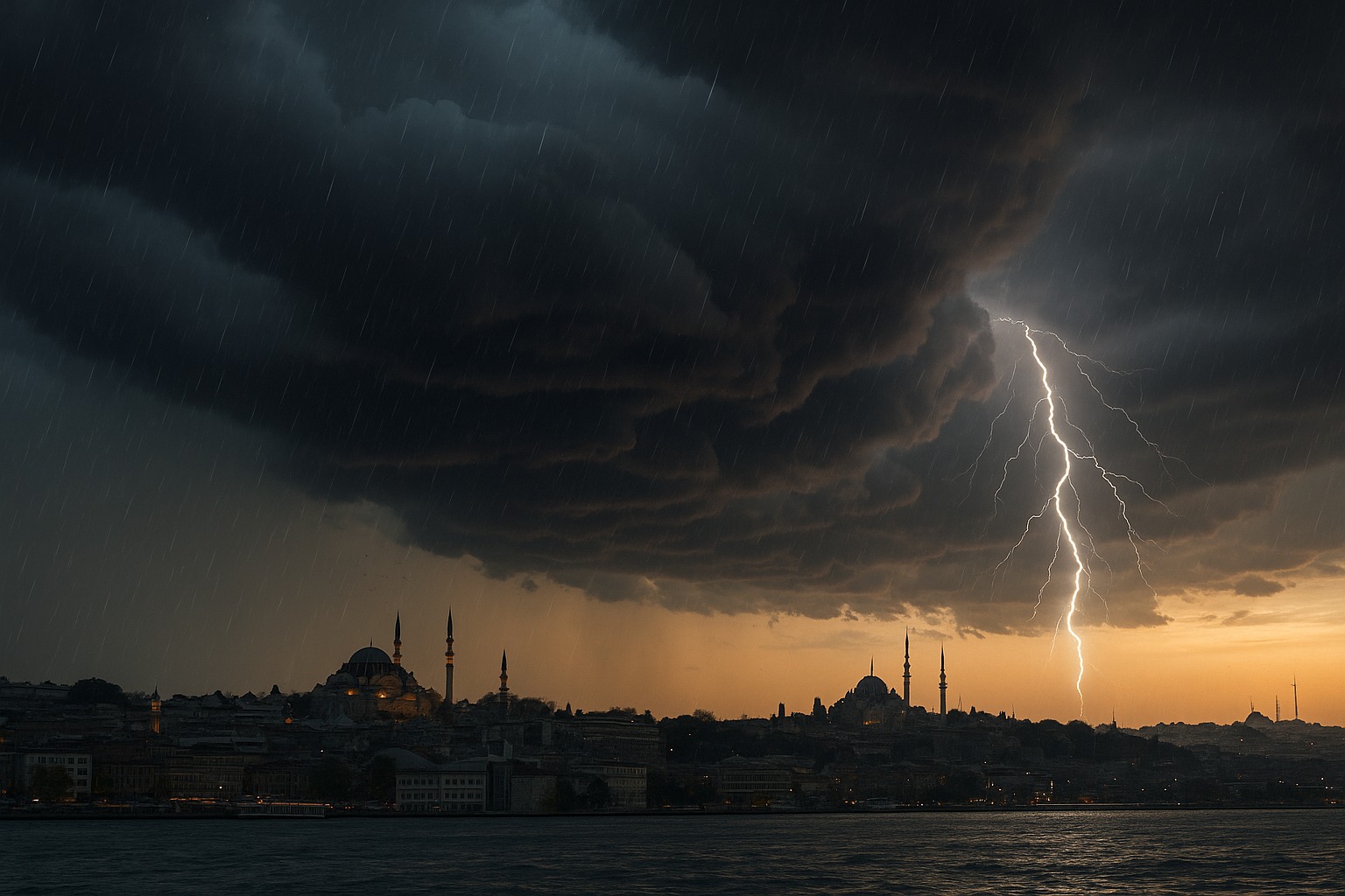 İSTANBUL İÇİN KRİTİK SAAT: LODOS VE KARAYEL ÇARPIŞIYOR!