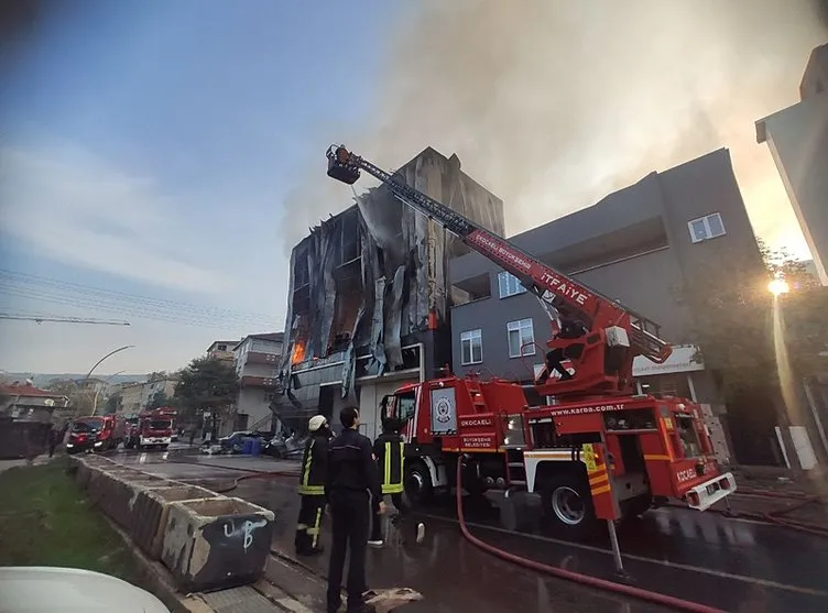 Kocaeli Dilovası’nda parfüm fabrikasında korkunç yangın: 6 ölü, 1 yaralı!