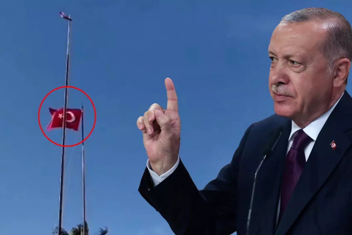 ERDOĞAN’DAN BAYRAK PROVOKASYONUNA SERT MESAJ: “HESABI MUTLAKA SORULACAK”