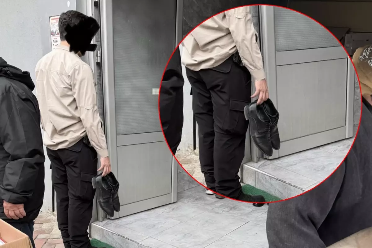POLİSİN AYAKKABIYLA BEKLEDİĞİ GÖRÜNTÜLER GÜNDEM OLDU: KAYMAKAMDAN “TALİMAT VERMEDİM” AÇIKLAMASI