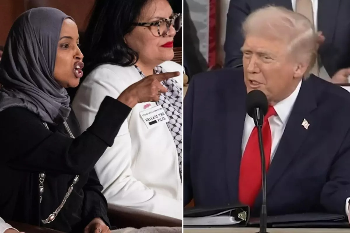 TRUMP KONGRE’DE DESTEK İSTERKEN OMAR’DAN SERT ÇIKIŞ: “KENDİNİZDEN UTANMALISINIZ” TARTIŞMASI ALEVLENDİ