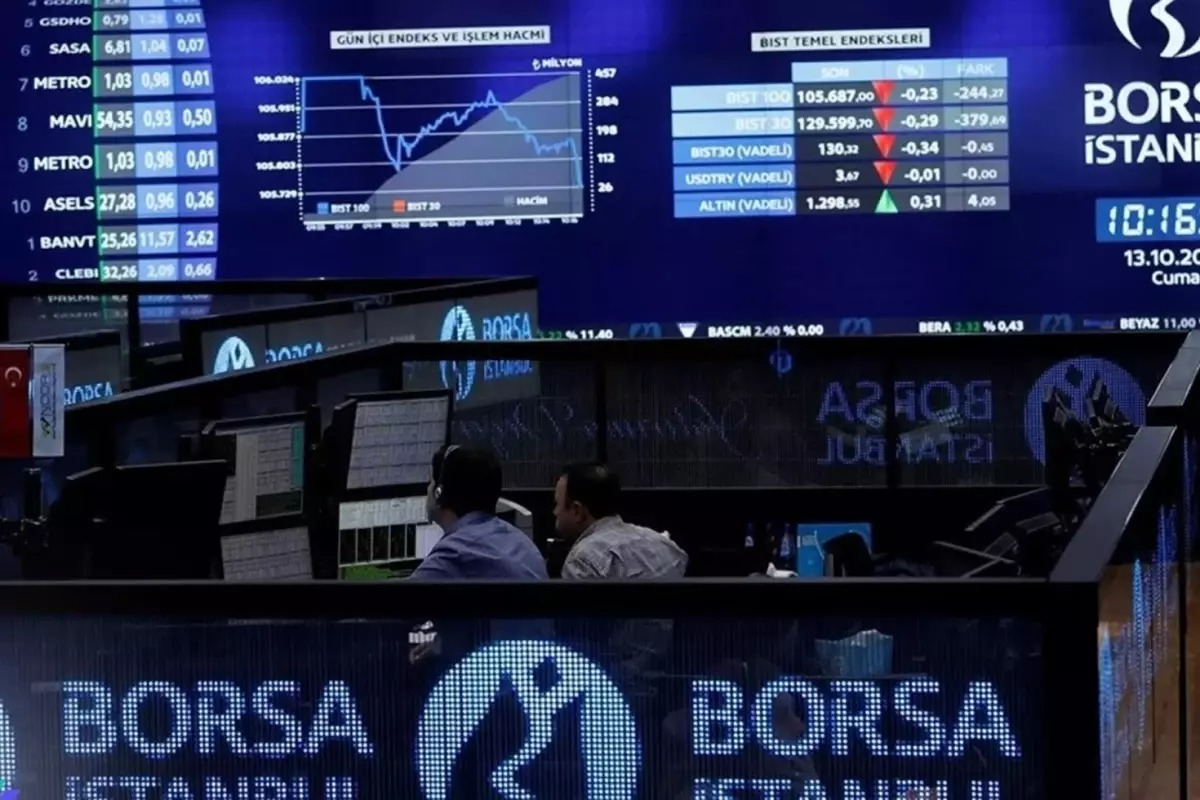 Borsa İstanbul Yeni Haftaya Sert Düşüşle Başladı