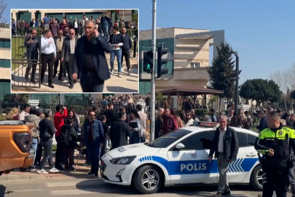 KAYMAKAMLIK BİNASINDA SİLAH SESLERİ PANİĞE NEDEN OLDU