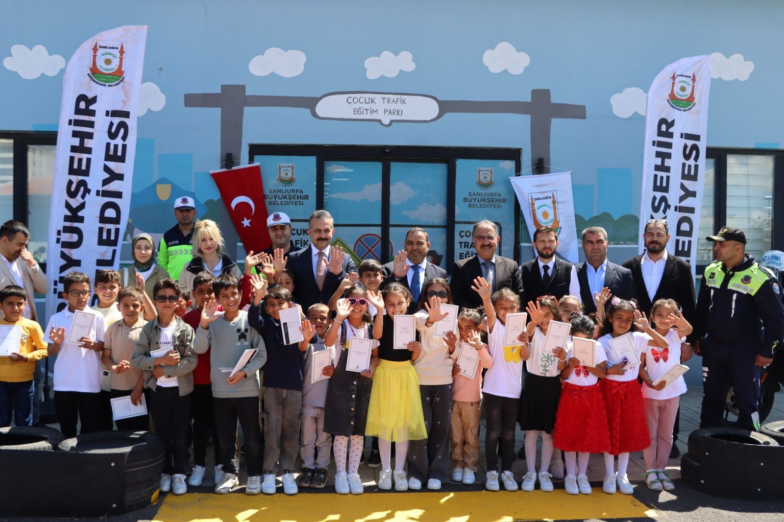Şanlıurfa’da Miniklere Trafik Dersi: Hem Öğrendiler Hem Eğlendiler