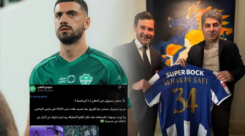 Hakan Safi’ye Çifte Yalanlama: Porto ve Al Ahli İddiaları Reddetti