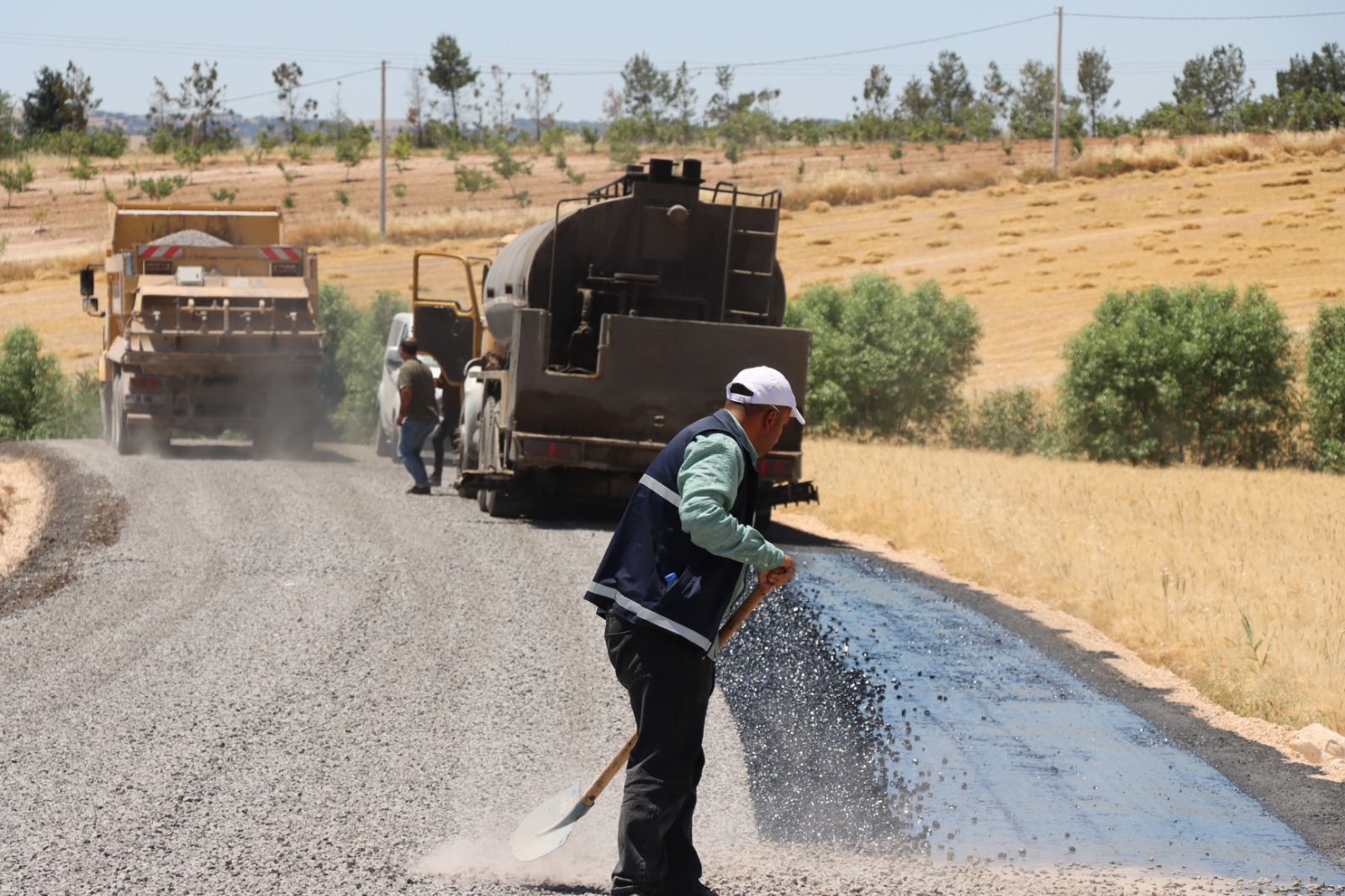 Haliliye Kırsalında Ulaşım Atağı: 6 Kilometrelik Yol Sathi Asfaltla Yenilendi