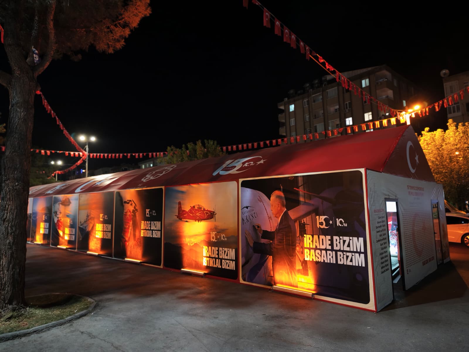 Şanlıurfa, Mardin ve Adıyaman’da "15 Temmuz Anma Çadırları" Kapılarını Açtı!
