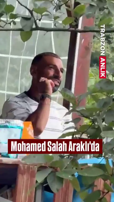 MOHAMED SALAH TRABZON'DA GÖRÜNTÜLENDİ!