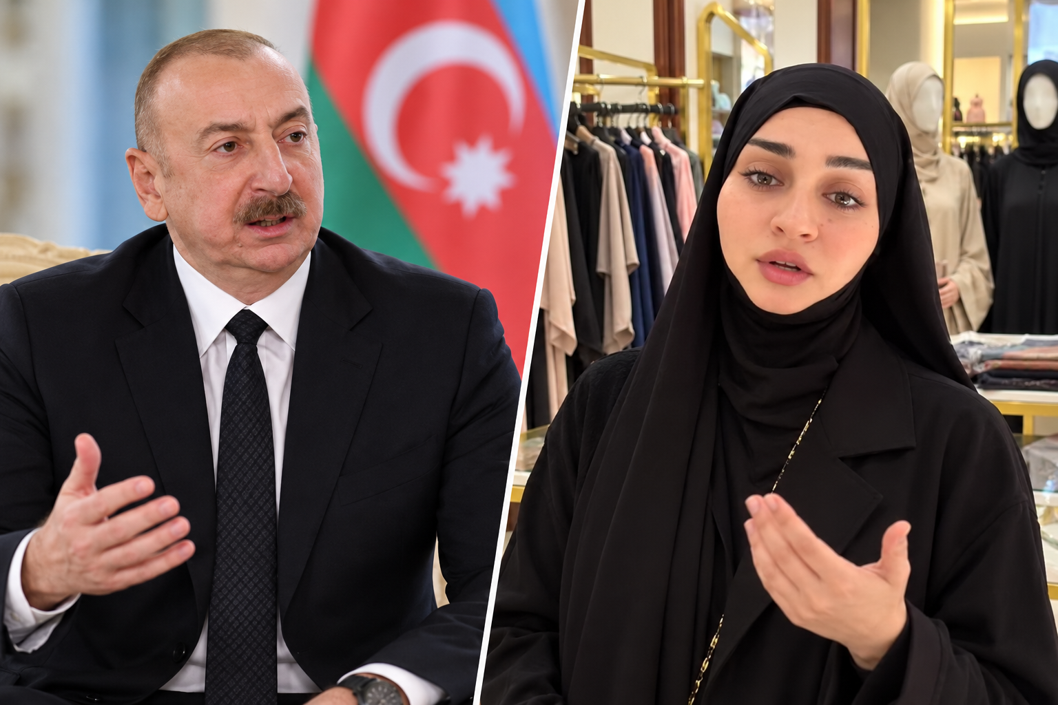 ALİYEV'İ ZORA SOKACAK İDDİA! ÖNCE OKULLAR ŞİMDİ TESETTÜR MAĞAZALARI