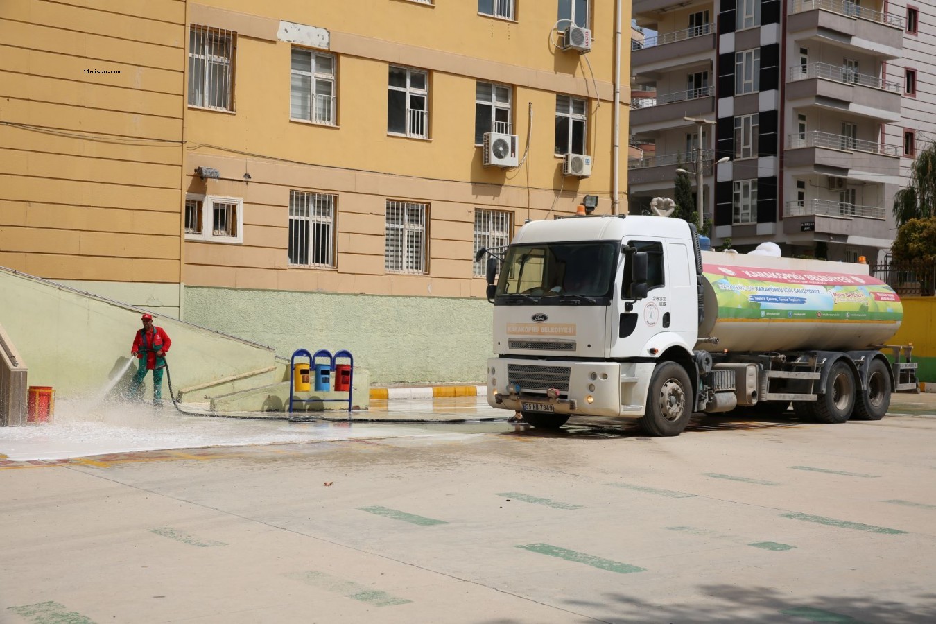 Şanlıurfa’da eğitim sezonu öncesi okullarda kapsamlı temizlik