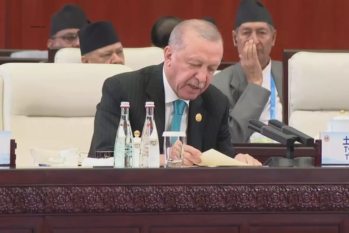 CUMHURBAŞKANI ERDOĞAN’DAN ŞİÖ ZİRVESİNDE DÜNYAYA GAZZE ÇAĞRISI;