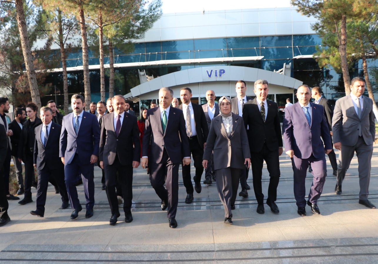 İçişleri Bakanı Ali Yerlikaya, Şanlıurfa’da;