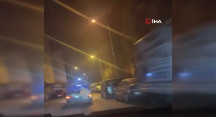 Ramazan davulcusu otomobilin bagajında davul çaldı: O anlar kamerada