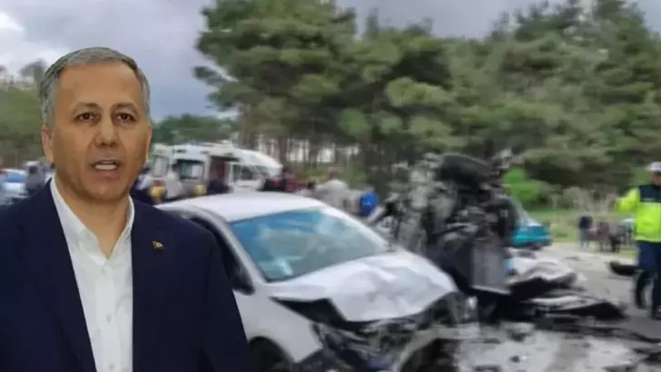 Bakan Yerlikaya: Bayram tatilinin ilk 4 gününde 34 vatandaşımız hayatını kaybetti;