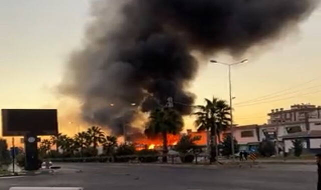 Şanlıurfa'da balıkçıda büyük yangın!;