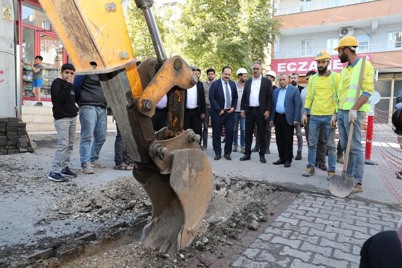 Eyyübiye’de 4 mahallede doğal gaz çalışması;