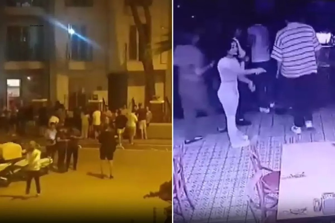 5,8' LİK DEPREM ANI KAMERADA! PANİKLE KAÇARKEN BİRBİRLERİNİ EZECEKLERDİ;