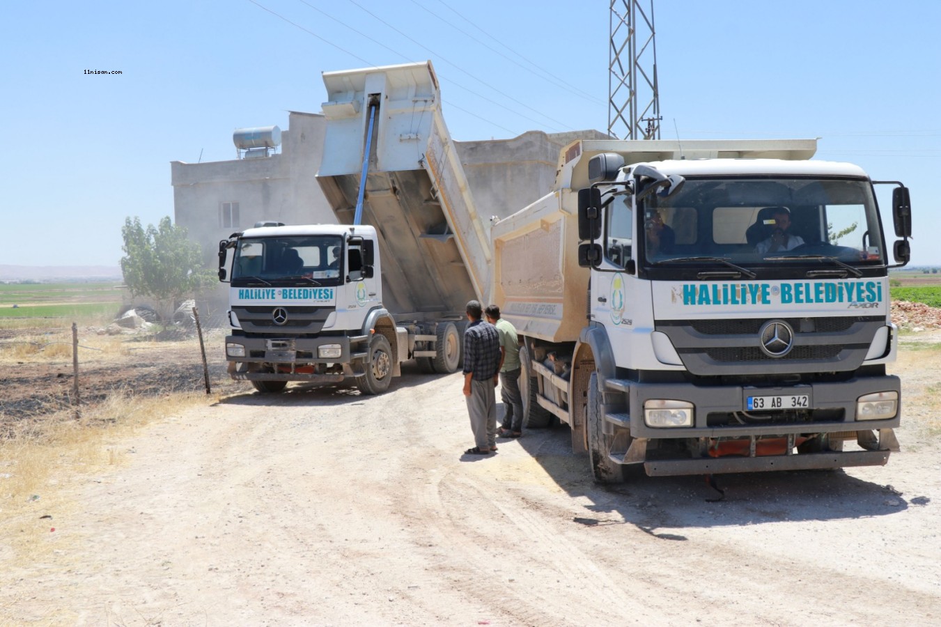 HALİLİYE KIRSALINDAKİ ÜSTYAPI HİZMETLERİ TAKDİR GÖRÜYOR;