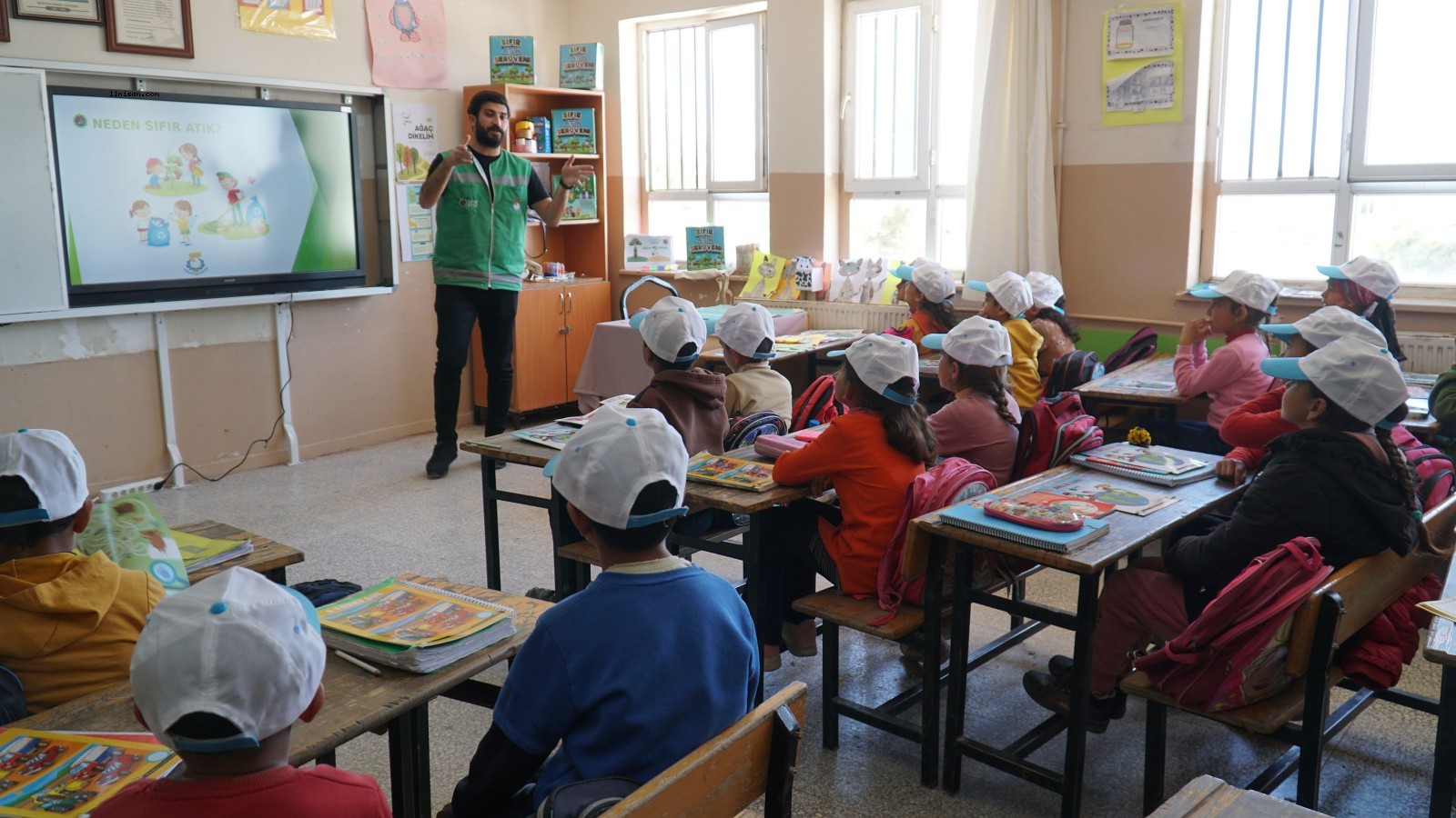 Haliliye’de çocuklara çevre bilinci aşılanıyor;