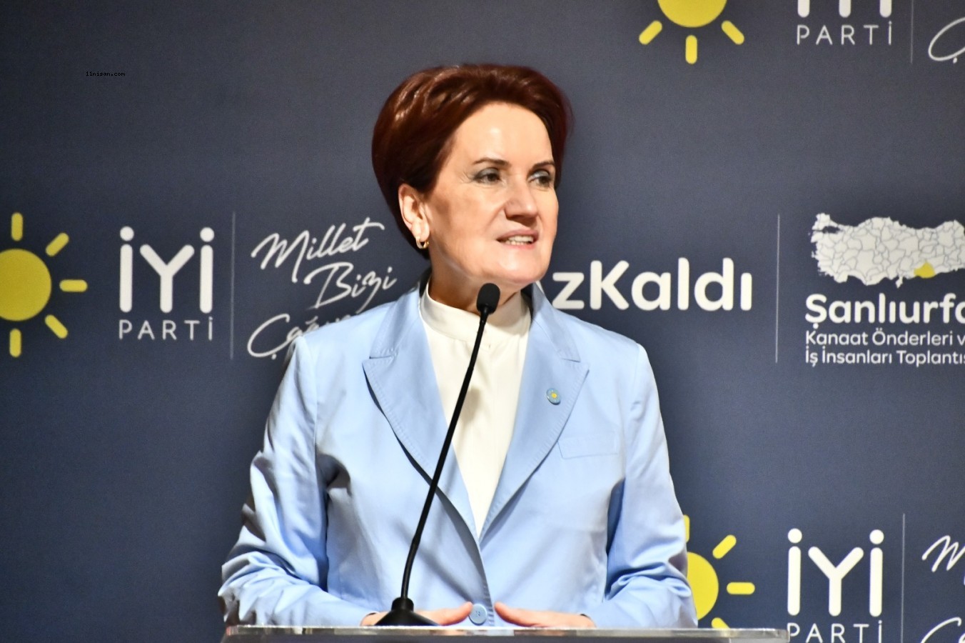 Akşener Urfa’da konuştu! “Bu millet artık yan yana yürümek istiyor”