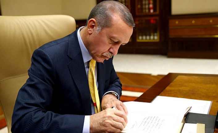 Cumhurbaşkanı Erdoğan imzaladı:  Atama kararları Resmi Gazete'de;