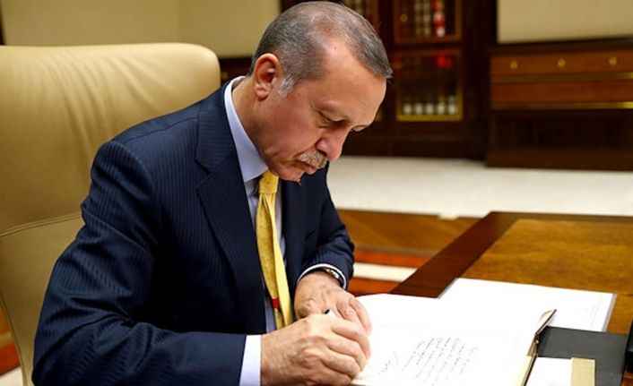 Cumhurbaşkanı Erdoğan imzaladı: Atama kararları Resmi Gazete'de;