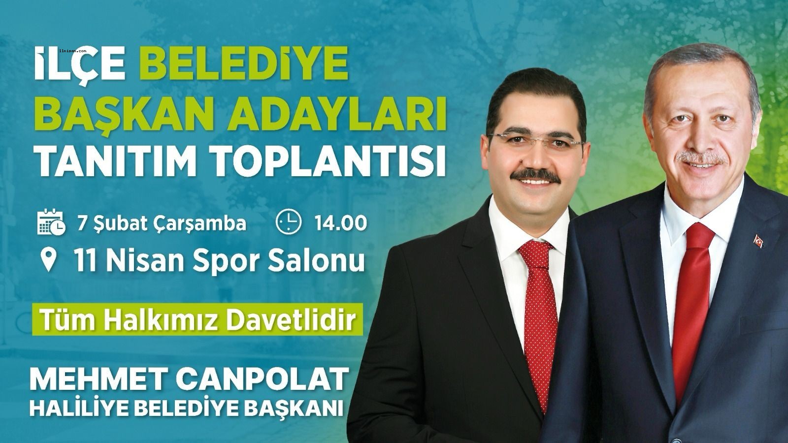 Başkan Canpolat’tan tanıtım toplantısına davet;