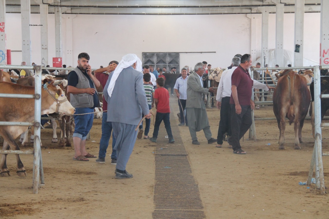 Kurban pazarında geçen yılların hareketliliği yok;