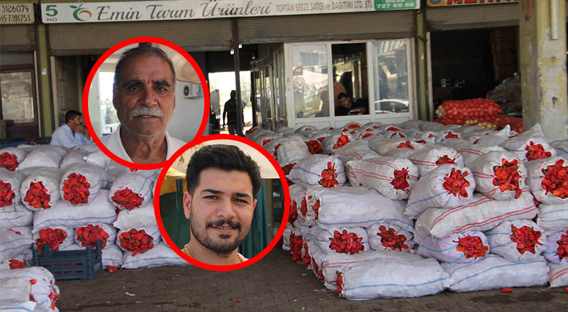 Urfa'da sebze ve meyve halinde ‘isot’ yoğunluğu;