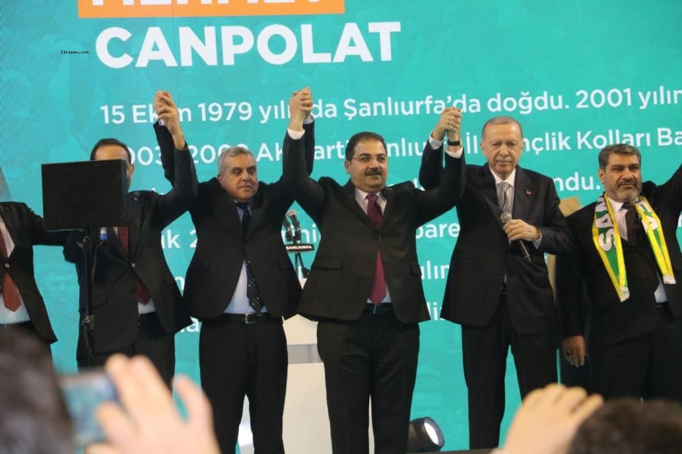 Haliliye Belediye Başkanı Mehmet Canpolat’a büyük ilgi;