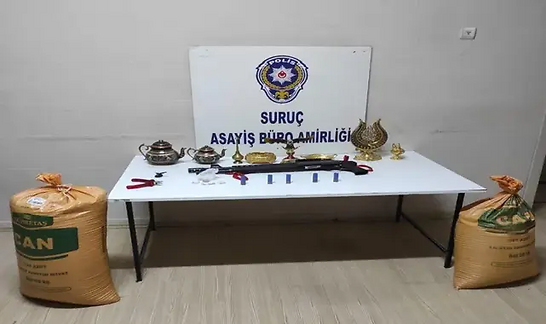 Şanlıurfa'da hırsızlık operasyonunda 2 şüpheli yakalandı