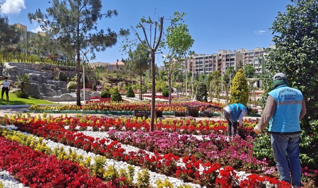 Eyyübiye Belediyesinin botanik parkı açılışa hazırlanıyor