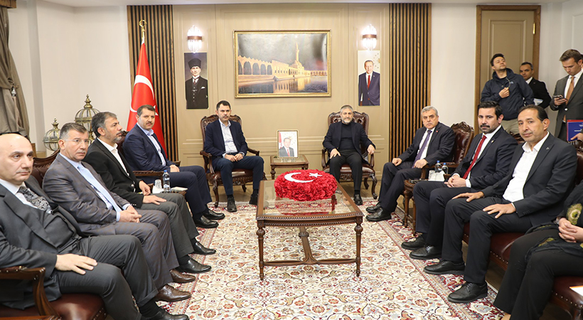 İki bakan Şanlıurfa’da temaslarda bulunuyor;