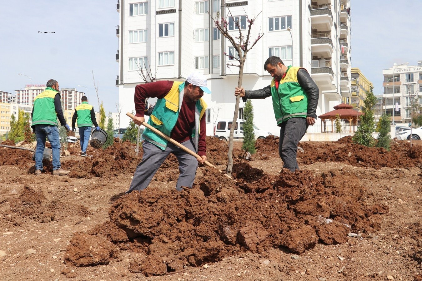 Karaköprü'de yeşil alan sayısı artıyor;