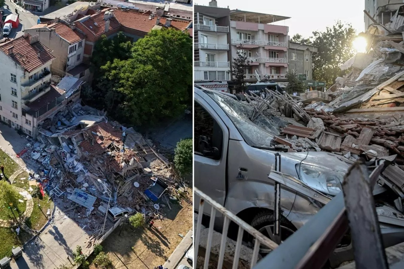 DEPREMİN VAHAMETİ GÜN AĞARINCA ORTAYA ÇIKTI! İŞTE YIKILAN BİNA SAYISI;