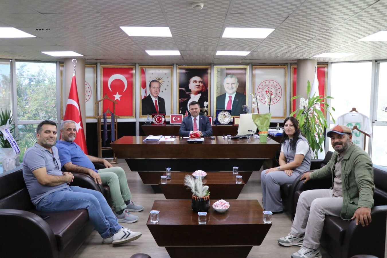 Urbit’ten Gençlik ve Spor İl Müdürü Yazıcı’ya Hayırlı Olsun Ziyareti