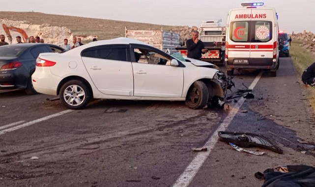 Şanlıurfa trafik kazası bilançosu açıklandı;
