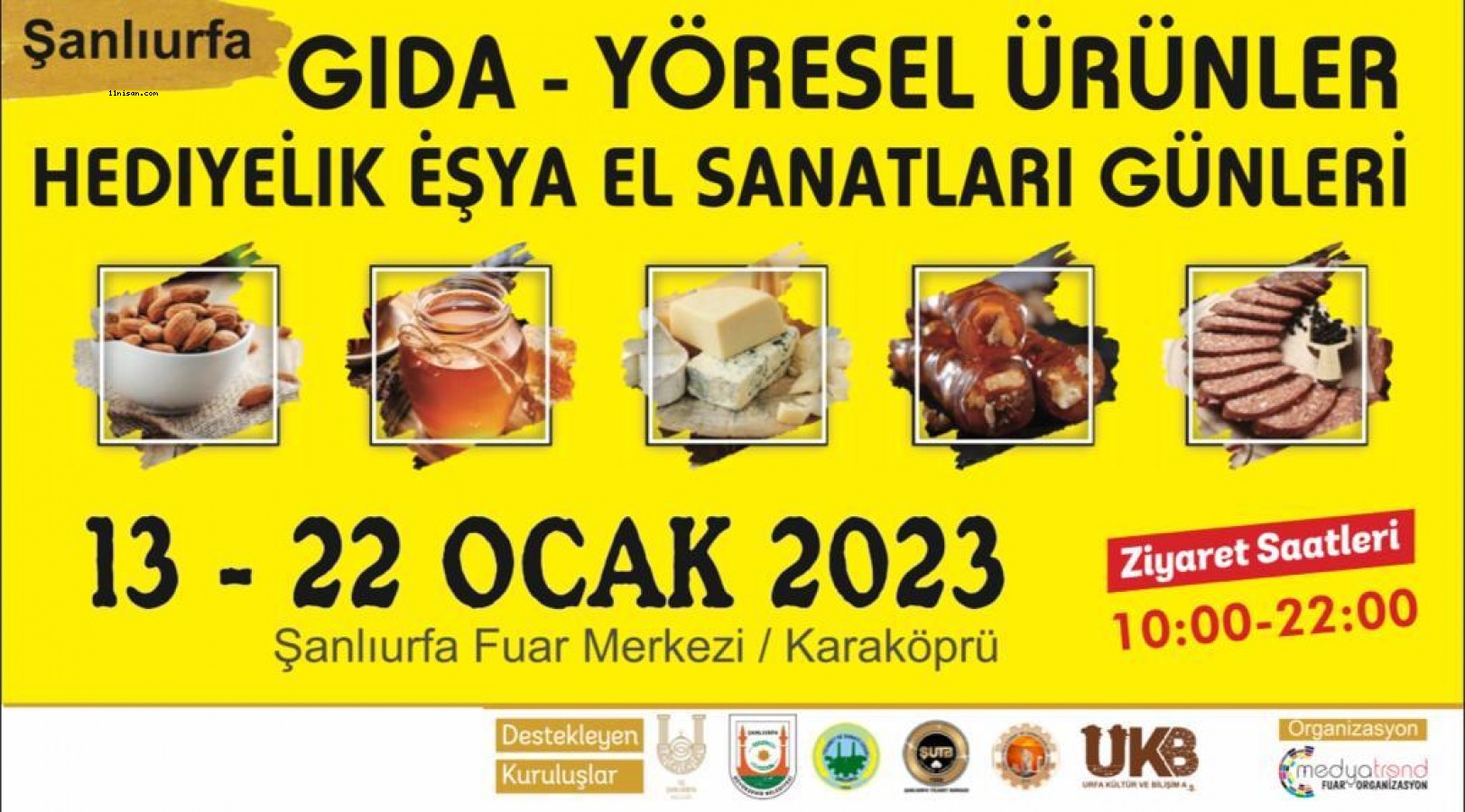 Urfa’da yöresel ürünler fuarı açılıyor