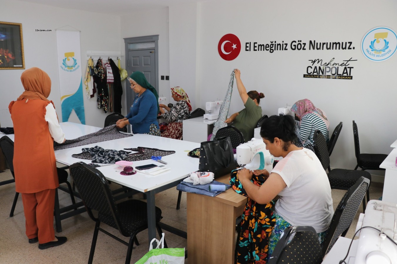 KISAS KÜLTÜR MERKEZİ İLE KADINLAR HEM ÖĞRENİYOR HEM ÜRETİYOR