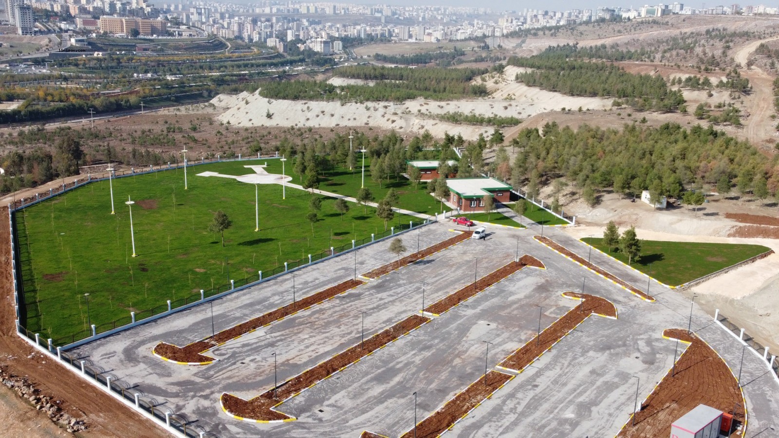 Urfa’da Kır Düğün Bahçesinde çalışmalar tamamlandı;