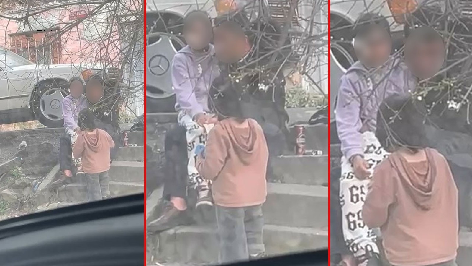 İstanbul'da çocuk istismarı Beyoğlu'nda ulu orta küçücük çocuğu taciz etti!;