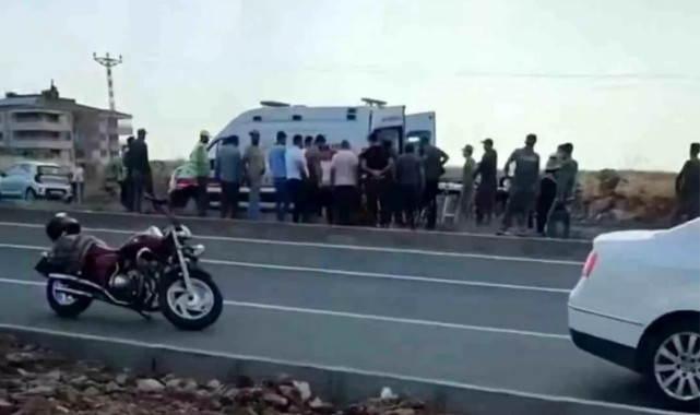SİVEREK'TE TRAFİK KAZASI: 1 YARALI