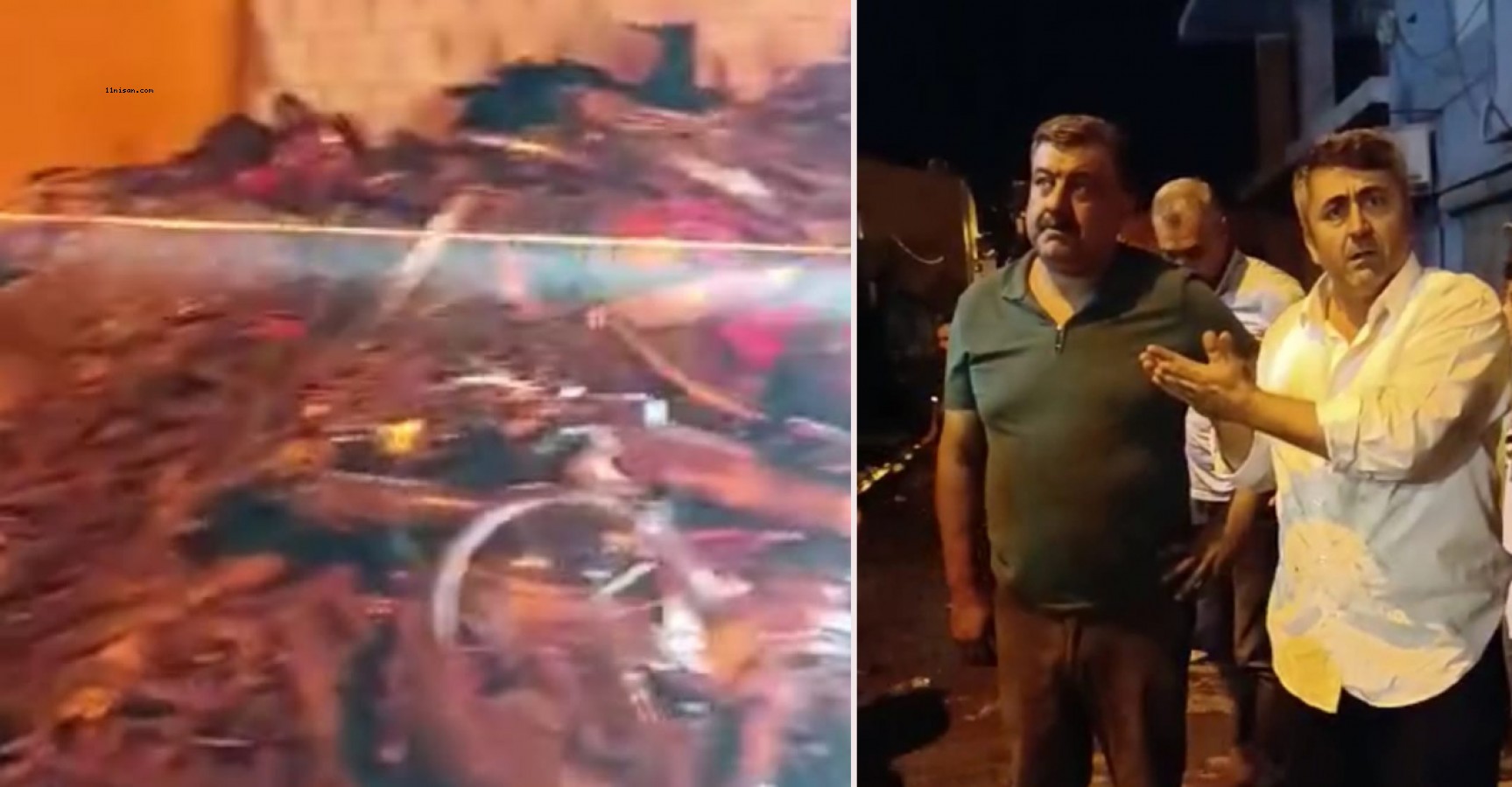 Ceylanpınar'da büyük yangında itfaiye yetersiz kaldı iddiası!