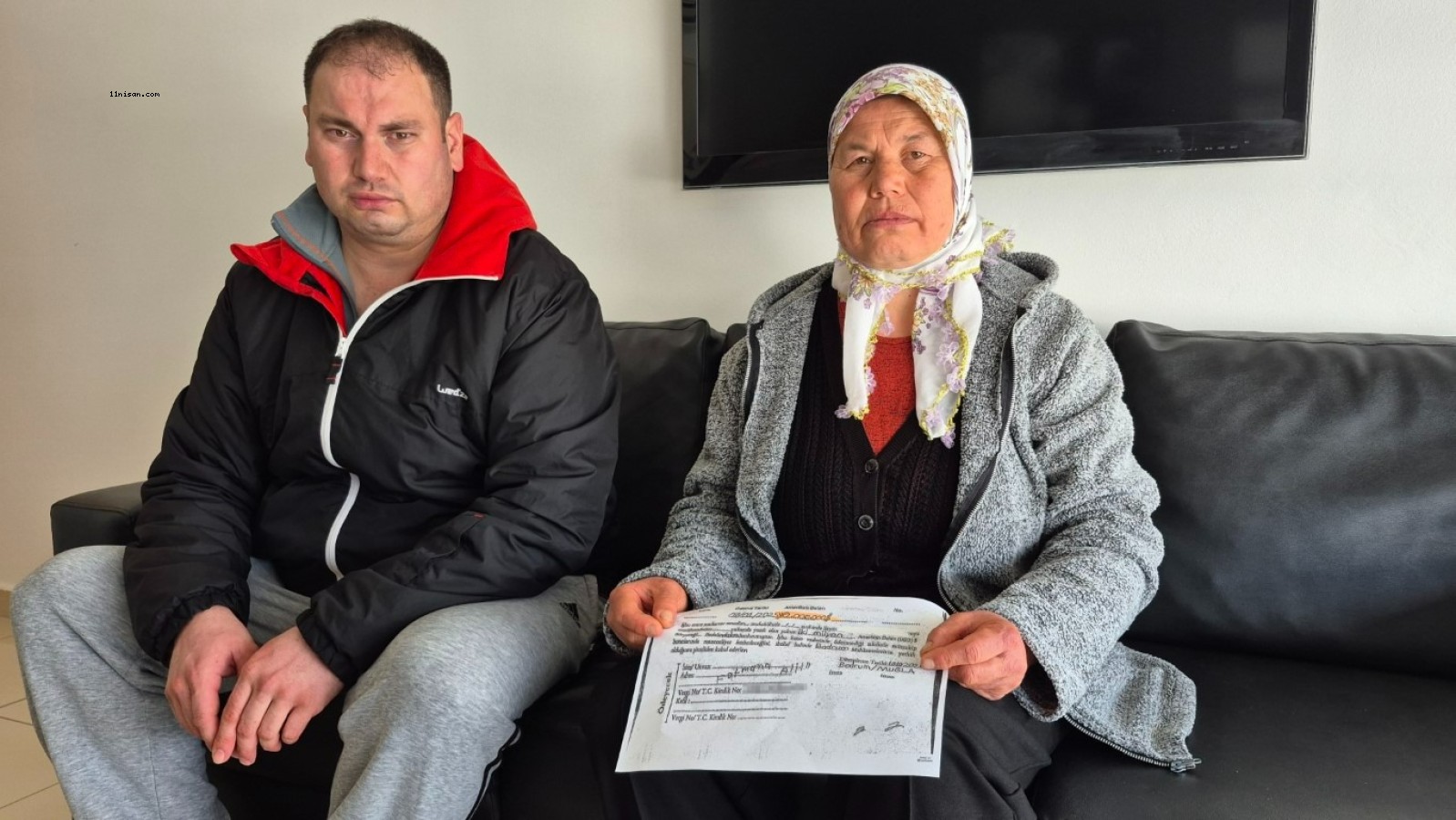 İki milyon dolarlık senet imzalatılan kadın