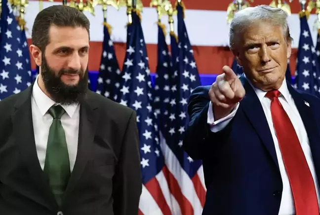 YAPTIRIMLARIN KALDIRILMASININ ARDINDAN TRUMP, ŞARA İLE GÖRÜŞTÜ;