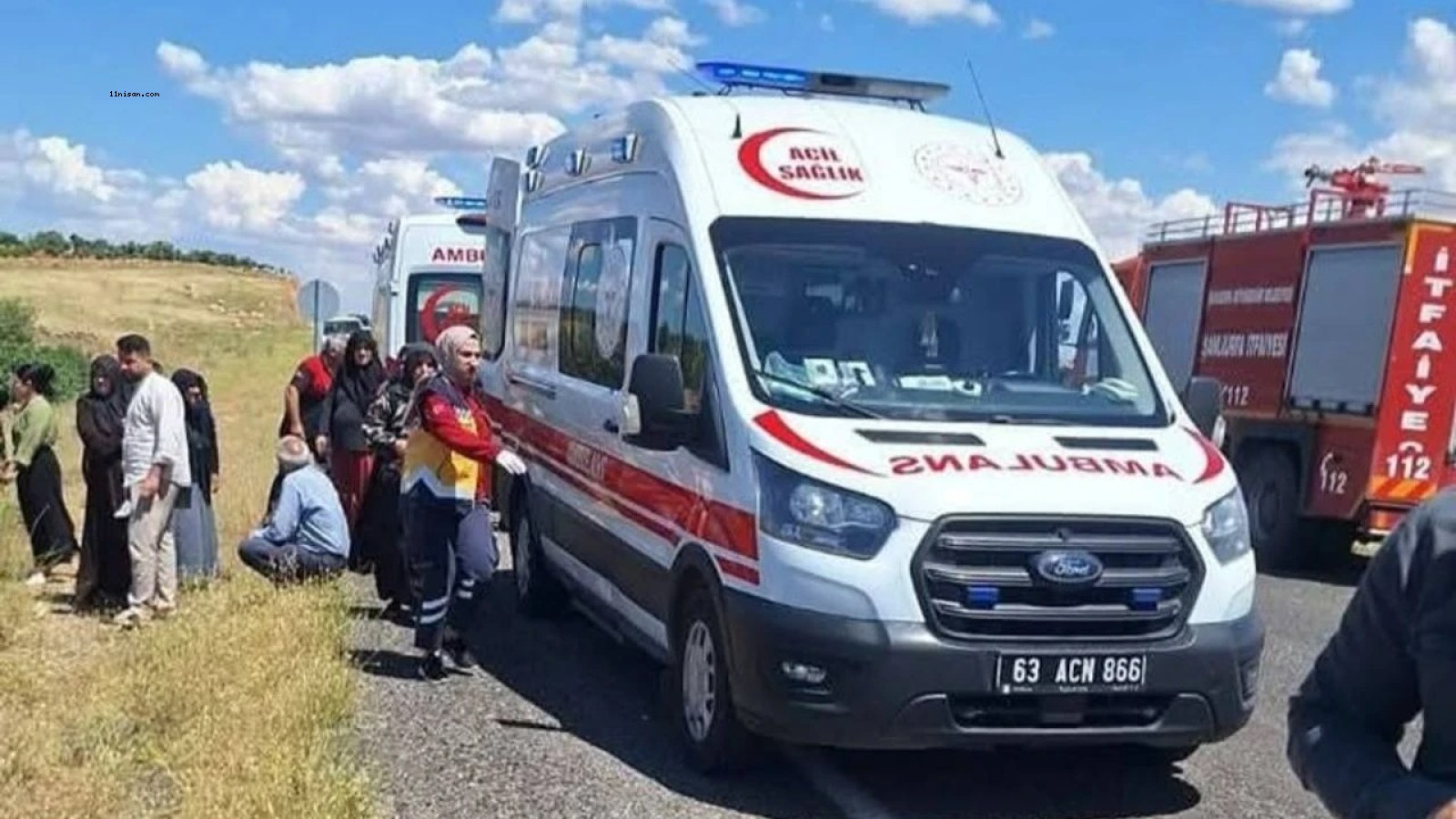 Şanlıurfa’nın Halfeti İlçesinde Feci Kaza!